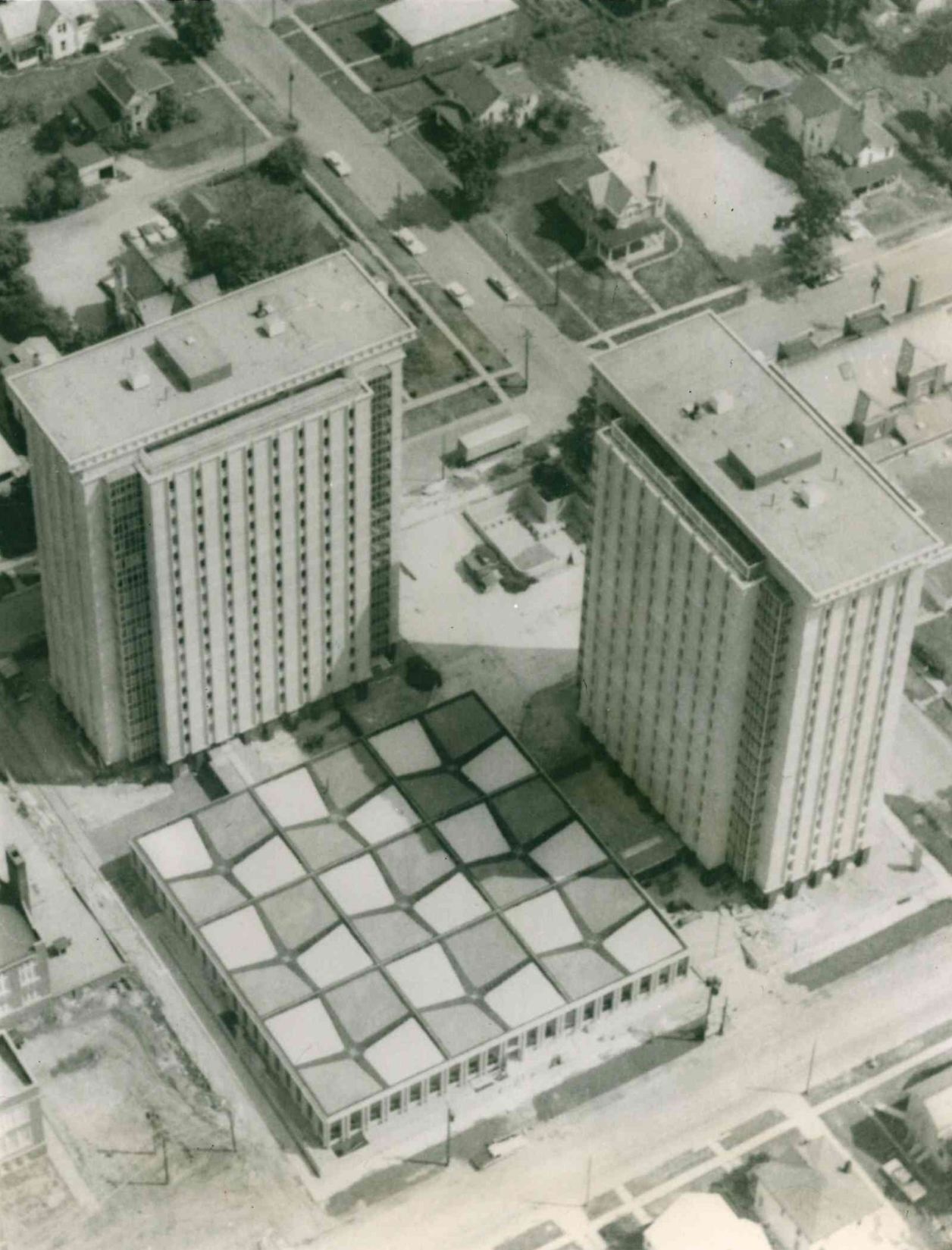 Air View of east campus complex